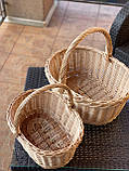 Плетений набір корзин з лози «Ажурная» Арт:0017, фото 9