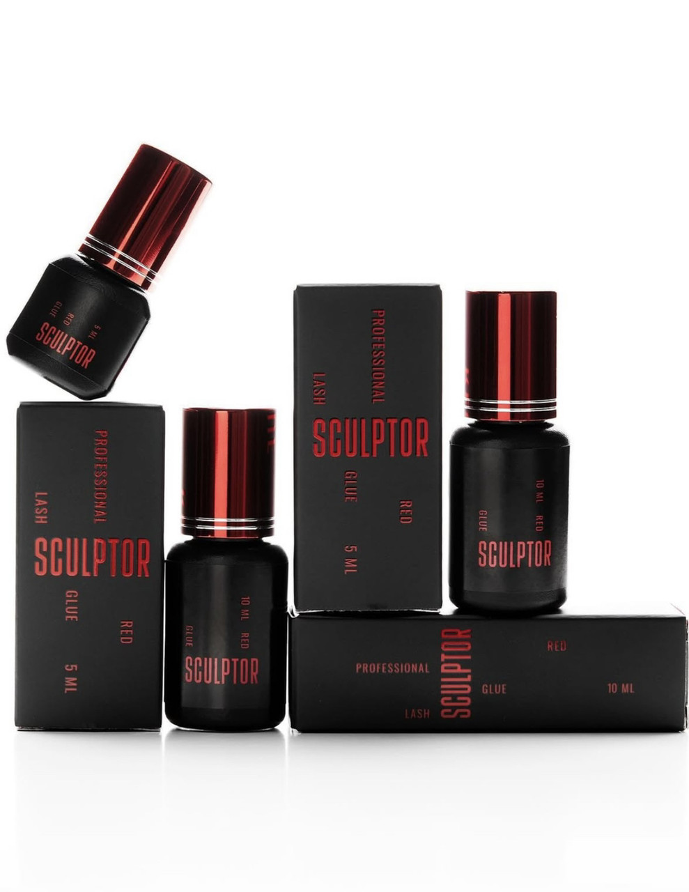 Клей для нарощування вій "Sculptor Red", 5 мл