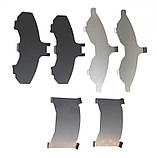 Оригінальні протискрипні пластини гальм 4605A383., фото 4