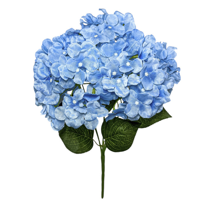 Штучні квіти букет штучна гортензія декор, 48см, фото 1