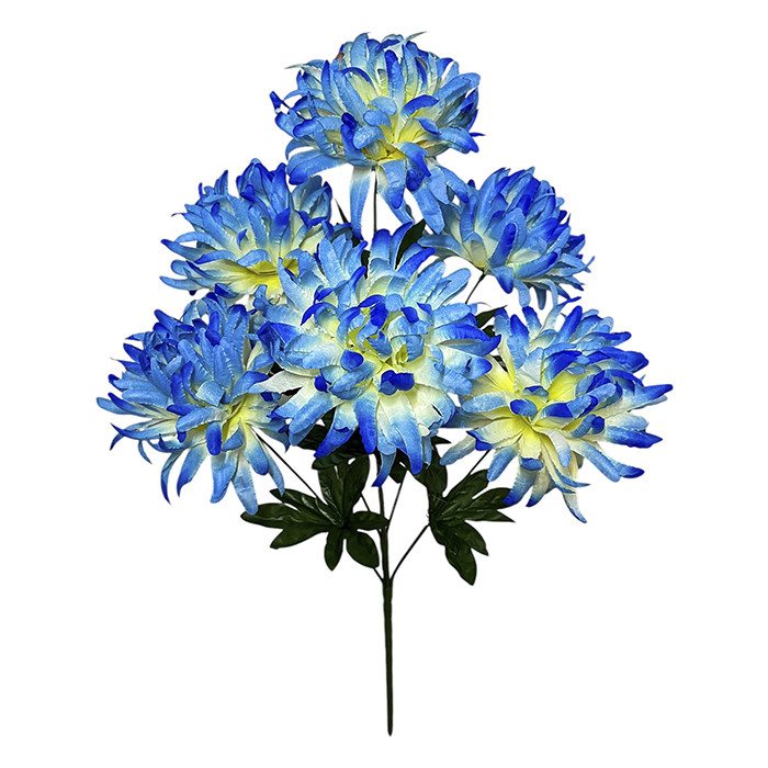 Штучні квіти букет високі хризантеми Гіга, 80см, фото 1