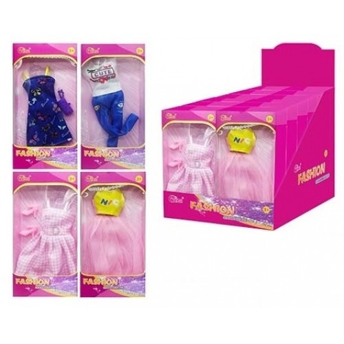 Одяг для ляльки 6051-2 4 вида 24 шт.в боксі 28.5*20.5*20.5 см