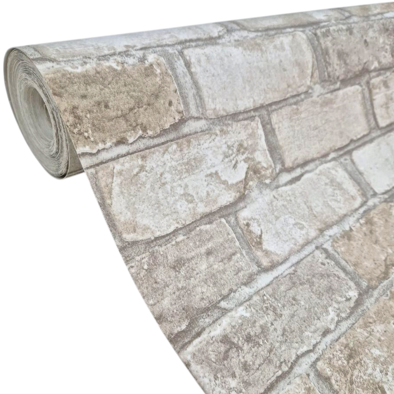 Шпалери вінілові на паперовій основі 0,53 × 10,05 м Слов’янські Шпалери 5522-01 для вітальні, спальні, кухні, коридору, фото 1