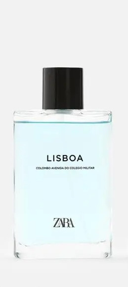 Туалетна вода ZARA Lisboa Colombo Avenida Eau De Toilette (90 ml)(без коробки)