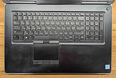 Б/в Ноутбук Dell Precision 7710 17.3" 1920x1080| Core i7-6920HQ| 16 GB RAM| 480 GB SSD| Quadro M3000M 4GB, фото 3