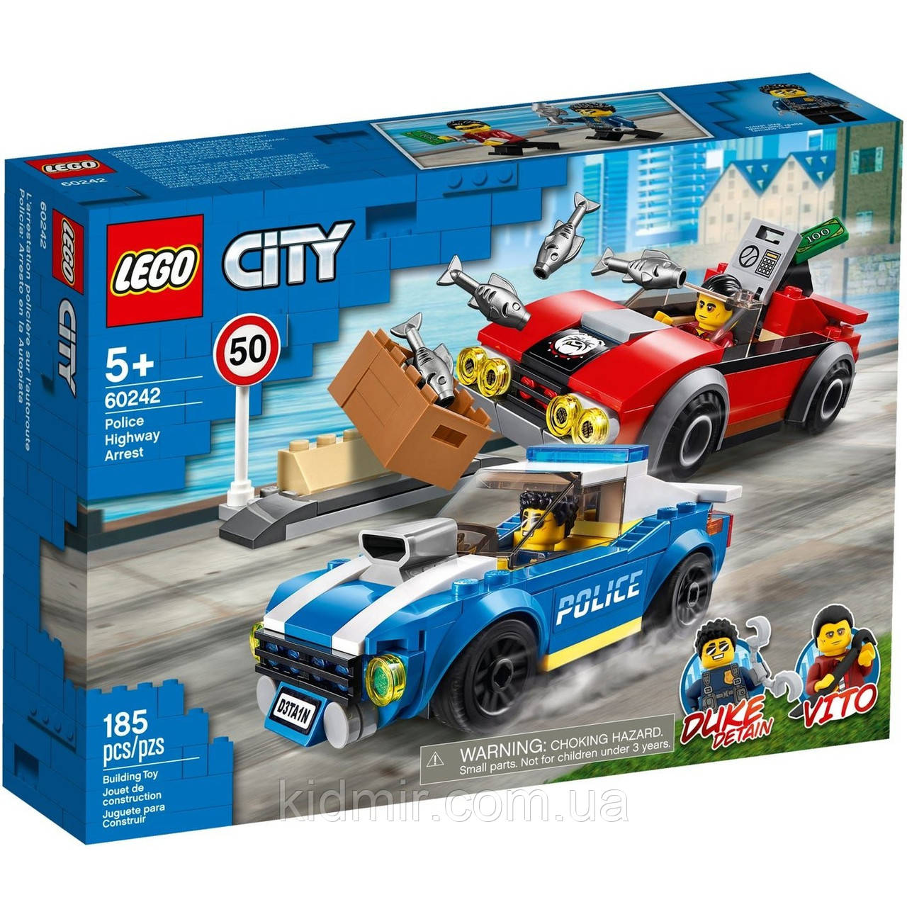 Конструктор LEGO City 60242 Арешт на шосе