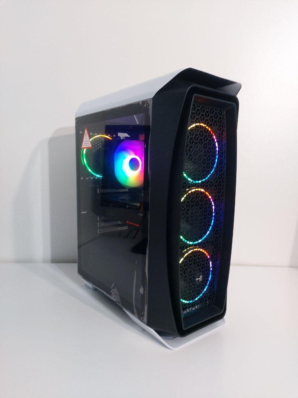 Б/в Ігровий ПК AeroCool Aero One Frost MT| i5-9400| 32GB RAM| 256GB SSD+512GB SSD+500GB HDD| Radeon RX 5700 XT 8GB