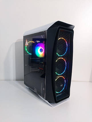Б/в Ігровий ПК AeroCool Aero One Frost MT| i5-9400| 32GB RAM| 256GB SSD+512GB SSD+500GB HDD| Radeon RX 5700 XT 8GB, фото 1