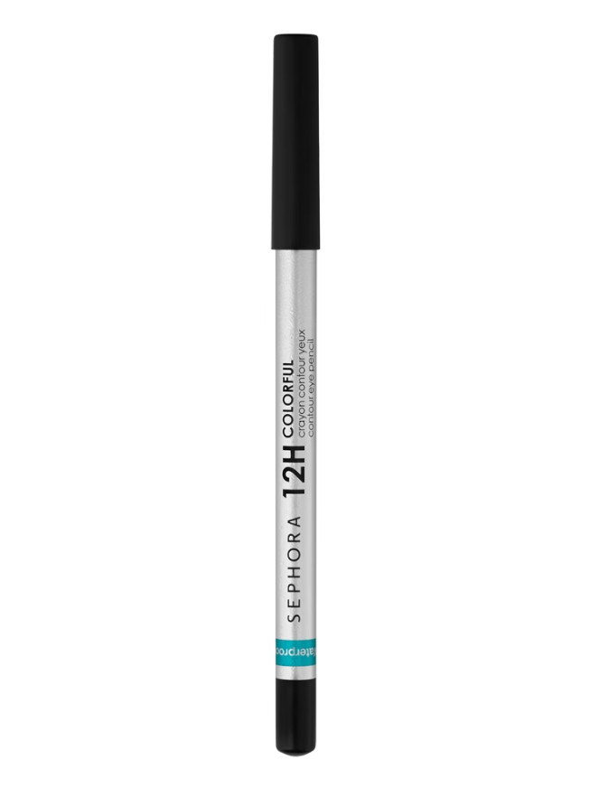 Олівчик для очей SEPHORA 12H Colorful contour eye pencil 01 Black lace