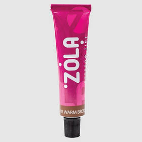 ZOLA Фарба для брів з колагеном Eyebrow Tint With Collagen 15 ml 02 Warm Brown