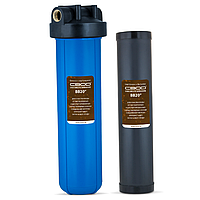 Фільтр із картриджем для видалення заліза з водопровідної води SVOD Знезалізнення FTBB20
