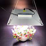 80W 210LED Лампа для рослин UFO (Фітолампа Світильник Гроубокс Теплиця Зелень Повний спектр), фото 4