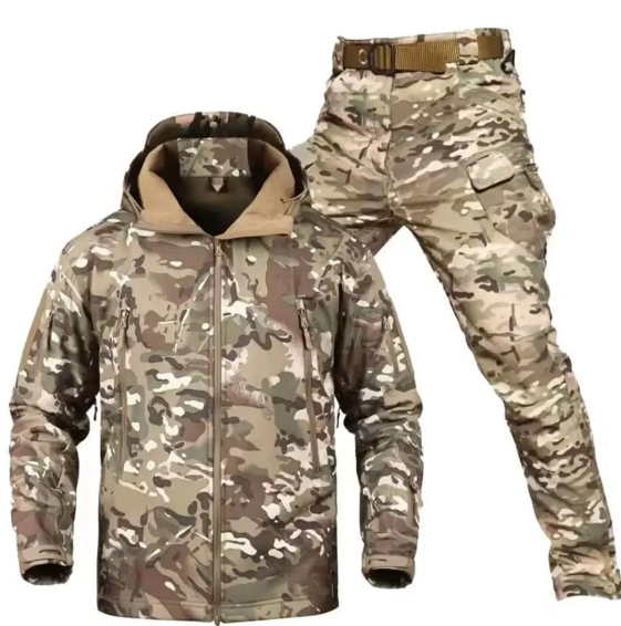 Костюм на флісі софт шелл  Soft Shell TACTICAL VANGUARD мультикам розмір М