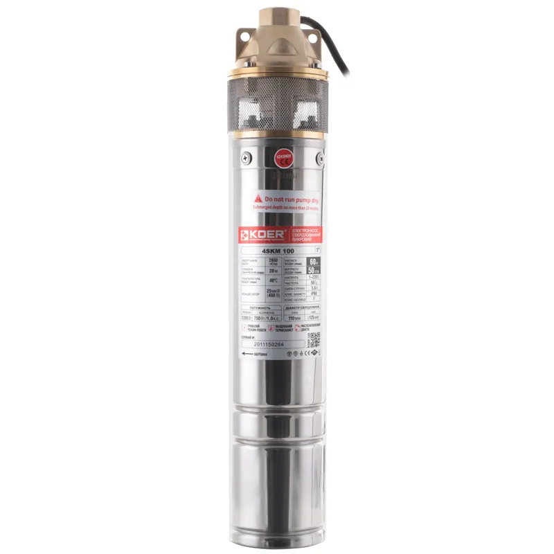 Вихровий насос для свердловини Koer 4SKM-100B (Без пульта) (KP2768), фото 1