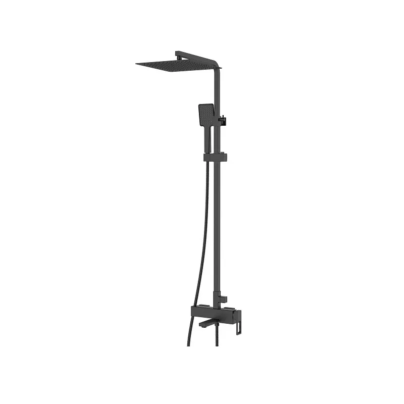 Душова колона зі змішувачем Koer KB-56009-05 (Кольор чорний) (KR3507)