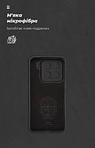 Чехол накладка ArmorStandart TPU ICON для Xiaomi 15 Camera cover Black (ARM82322), фото 5
