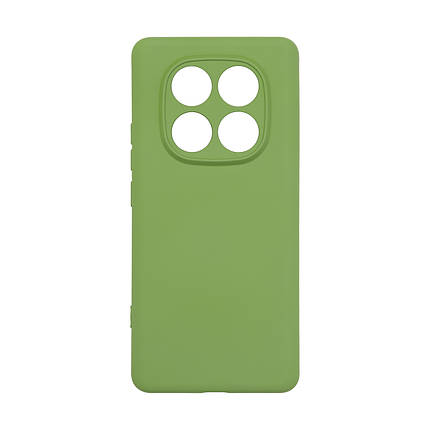 Чехол накладка ArmorStandart TPU ICON для Xiaomi Redmi Note 14 Pro 4G / Note 14 Pro 5G Camera cover Green, фото 1