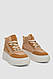 Кросівки жіночі демісезонні на платформі, колір бежевий, 243R2024-9, фото 3