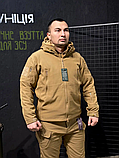 Куртка Soft Shell тактична койот на флісі Gman, фото 2