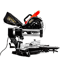 EHA Ручна торцювальна пила з протяжкою по дереву GTM HM9085 : 1800 Вт, глибина різу 65 мм, диск 210 мм, вага 13 кг (2555)