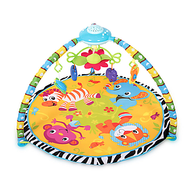 Дитячий музичний ігровий килимок із розвивальними елементами Projector 0+ Lorelli Різні кольори