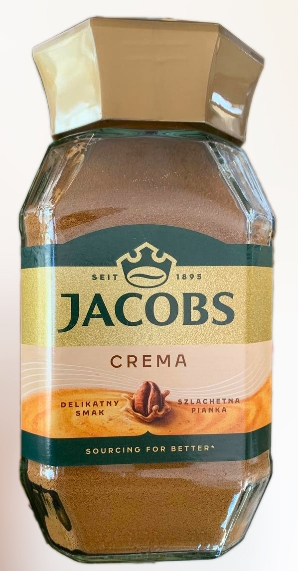 Кава розчинна "Jacobs Crema" 200 грамів Нідерланди