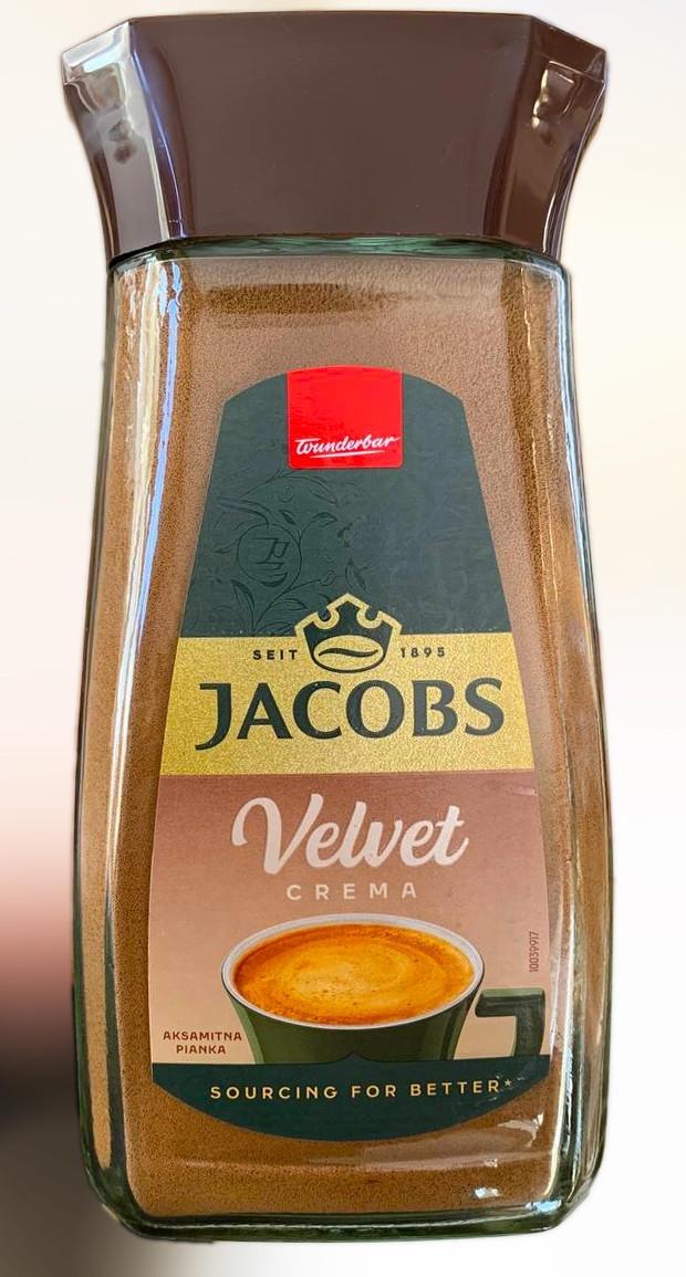 Кава розчинна "Jacobs Velvet" (Якобс Вельвет) 200 грамів Німеччина