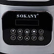 Стаціонарний блендер зі звукоізоляцією Sokany SK-03024 пластикова чаша 2л для коктейлів 8000Вт, фото 6