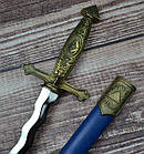 Кинджал масонський символ могутності і багатства + підставка, фото 3