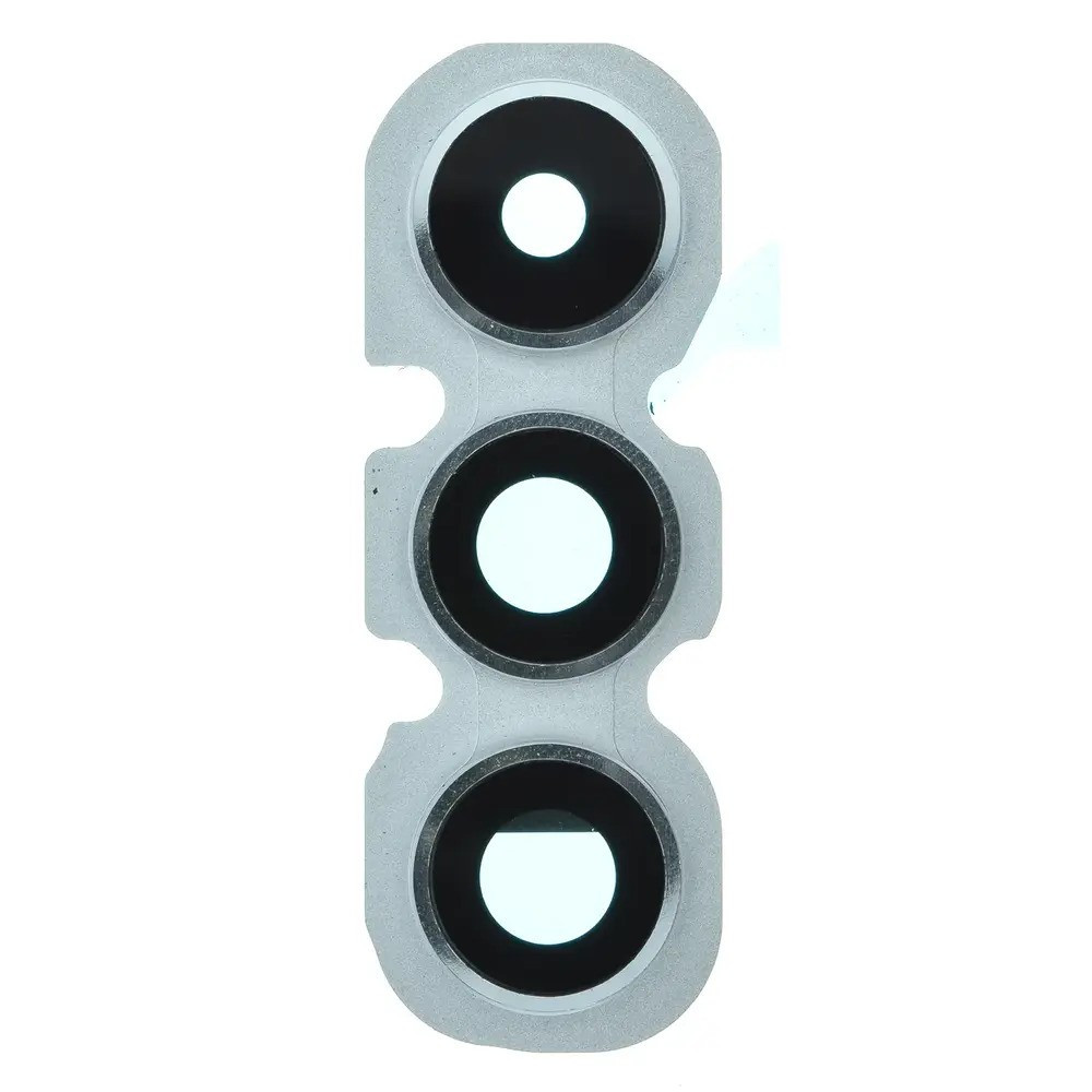 Скло камери для Samsung A346B Galaxy A34 (5G) (2023) в рамці (Silver) (Original)