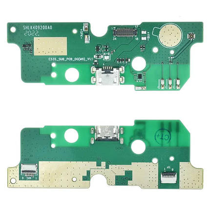 Плата з USB-роз’ємом та мікрофоном для Doogee S40 Pro (Original), фото 1