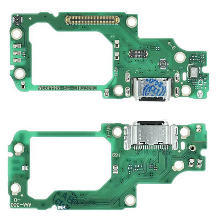 Плата з USB-роз’ємом та мікрофоном для Oppo Reno8 (5G), фото 1