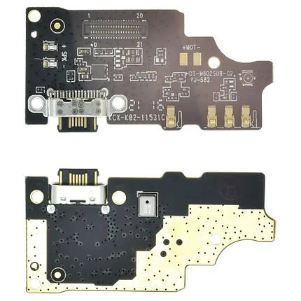 Плата з USB-роз’ємом та мікрофоном для Oukitel K15 Plus (Original), фото 1