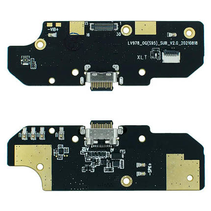 Плата з USB-роз’ємом та мікрофоном для Oukitel WP16 (Original), фото 1