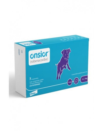 Онсіор 10мг для собак вагою від 5 до 10кг 6 табл, 1 блістер (без коробки)