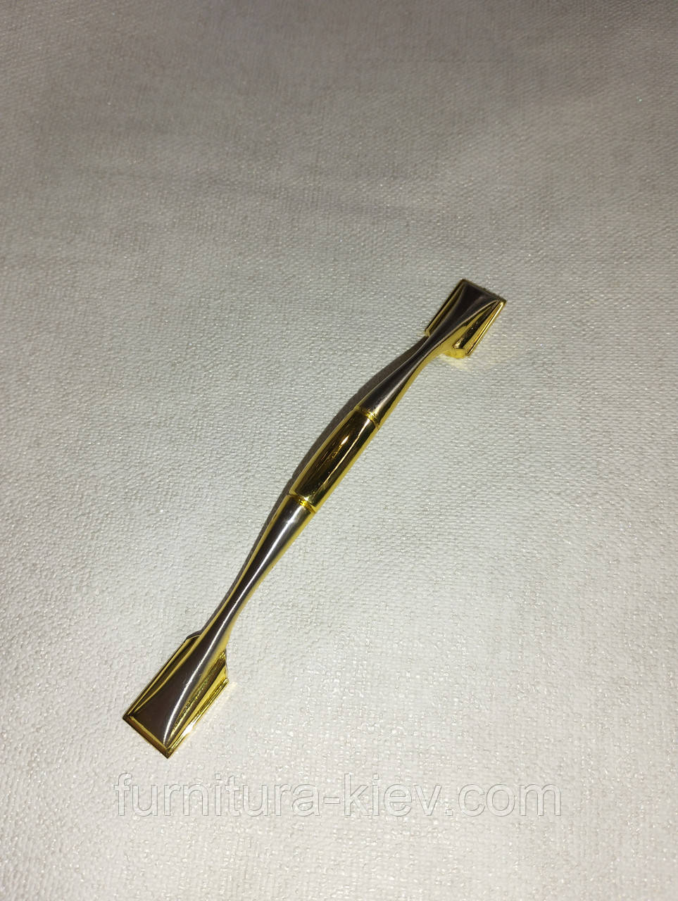 Ручка меблева лапа сатин-золото 96 мм, фото 1
