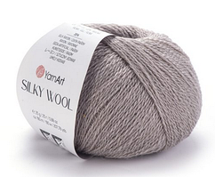 Пряжа Silky wool-337 норка