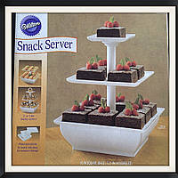 Стенд для кексів 3 яруси (квадратний)