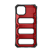 Чехол для iPhone 13, чехол IIIF150 Octagon, красный чехол iPhone 13, стильный чехол, чехол Octagon red, противоударный чехол,