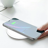 Бездротовий зарядний пристрій XO (WX019) Fast Charger 10W білий, фото 7