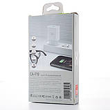 Мережевий зарядний пристрій DC 2в1 Lightning PD/20W (CA-F19) білий, фото 2