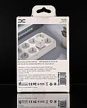 Мережевий зарядний пристрій DC 2в1 Type-C PD/30W/GaN Technology (CA-F06) білий, фото 2