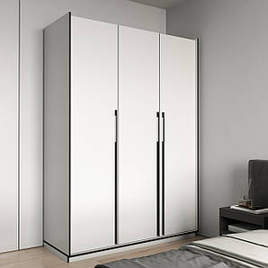 Шафа для одягу, шафа в спальню, шафа зі штангою та поличками на 3 двері FR-16