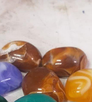 Камінчики акрилові декоративні 4 см, ціна за 1 шт.