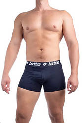 Боксерки чоловічі труси на широкій гумці МШ Lotto сині (розміри 46-52)
