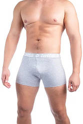 Боксерки чоловічі труси на широкій гумці МШ Lotto сірі (розміри 46-54)