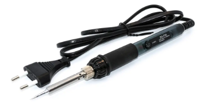 Паяльник ZD-735 60W, керамічний нагрівач, з регулюванням температури 200-480°C, жало N9, фото 1