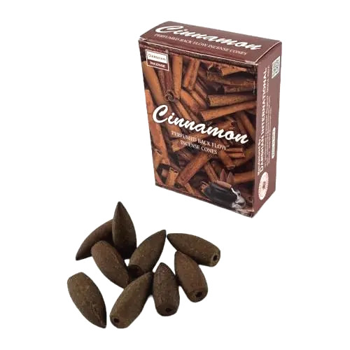 Конуси рідкий дим Darshan Кориця Backflow Dhoop Cone - фото 1 - id-p2473829165