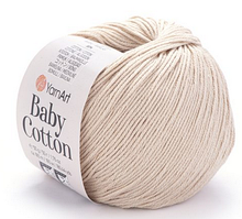 Пряжа Baby Cotton Yarnart-404 беж