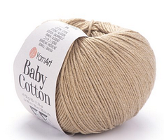 Пряжа Baby Cotton Yarnart-405 беж